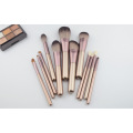 Custom Man-Made Fiber Pink Luxury Makeup Brushes Set